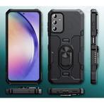 Samsung Galaxy A14 Hoesje + Kickstand Magneet - Shockproof, Verzenden, Nieuw