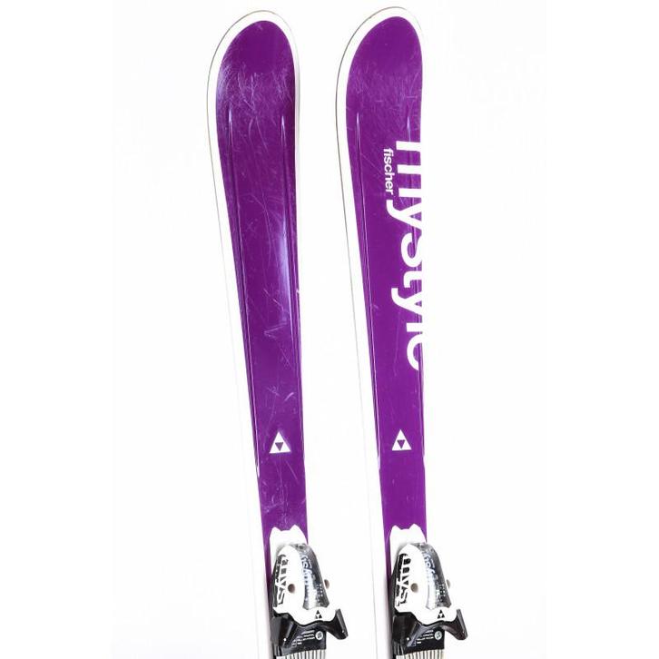 140 dames skis FISCHER PURE MY STYLE, purple + Fischer 9 (, Sport en Fitness, Skiën en Langlaufen, Ski, 140 tot 160 cm, Carve