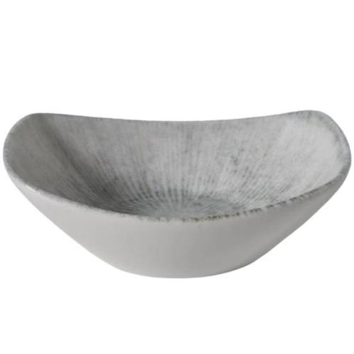 Sausschaaltjes | STRIPES | Porselein | Lichtgrijs | 12, Zakelijke goederen, Horeca | Keukenapparatuur, Nieuw in verpakking, Verzenden