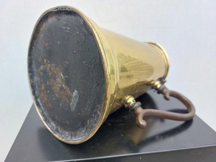 Koffiepot - Messing, Koper - Oude koffiepot, Antiek en Kunst, Antiek | Keukengerei