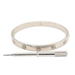 Cartier - Bracelet - Love - 18 carats Or blanc