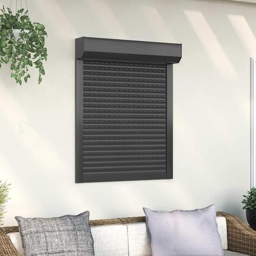 vidaXL Rolluik 80x100 cm aluminium antracietkleurig, Doe-het-zelf en Bouw, Raamkozijnen en Schuifdeuren, Nieuw, Verzenden