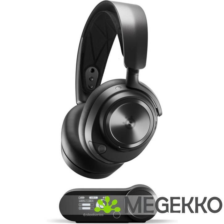 Steelseries Arctis Nova Pro Zwart Draadloze Gaming Headset, Computers en Software, Overige Computers en Software, Nieuw, Verzenden
