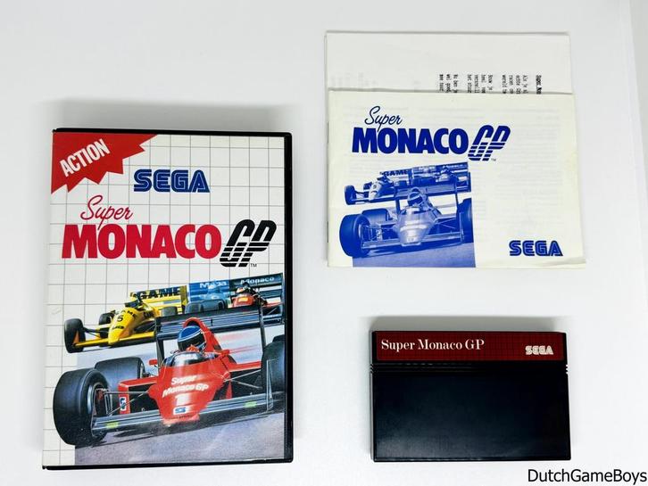 Sega Master System - Super Monaco GP, Games en Spelcomputers, Games | Sega, Gebruikt, Verzenden