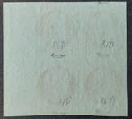 Frankrijk 1872 - Cérès niet geperforeerd, 1 c. olijfgroen,, Postzegels en Munten, Gestempeld