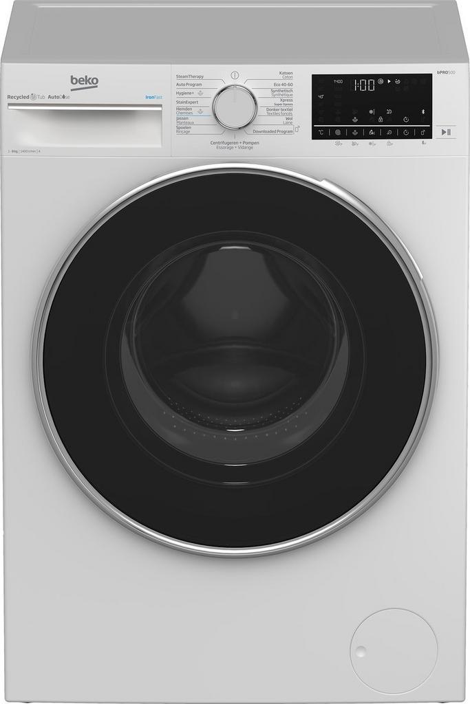 Beko B5wt584106w Wasmachine 8kg 1400t, Elektronische apparatuur, Wasmachines, Ophalen of Verzenden