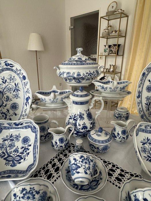 Hutschenreuther - Zwiebelmuster - Speise- + Kaffee- Service, Antiek en Kunst, Antiek | Meubels | Tafels