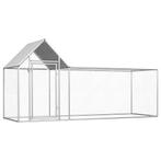vidaXL Kippenren 3x1x1,5 m gegalvaniseerd staal, Dieren en Toebehoren, Verzenden, Nieuw