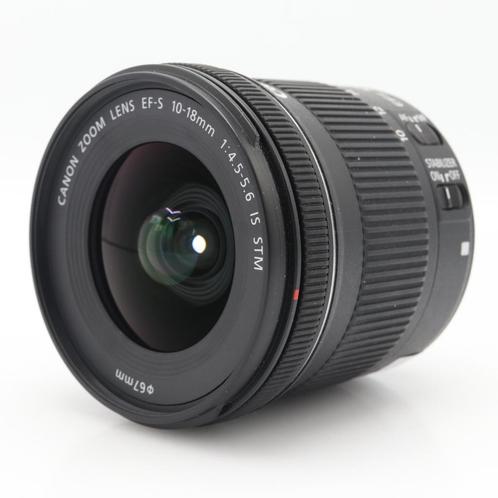 Canon EF-S 10-18mm F/4.5-5.6 IS STM | Tweedehands, Audio, Tv en Foto, Foto | Lenzen en Objectieven, Zo goed als nieuw, Verzenden