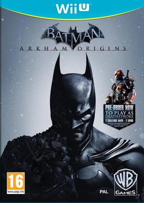 Batman Arkham Origins (Wii U Games) (Nintendo Wii U), Games en Spelcomputers, Games | Nintendo Wii U, Zo goed als nieuw, Ophalen of Verzenden