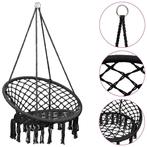 vidaXL Hangstoel 80 cm antracietkleurig, Kinderen en Baby's, Verzenden, Nieuw