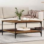 vidaXL Salontafel Oud hout 80 x 80 x 40 cm Bewerkt hout, Verzenden, Nieuw