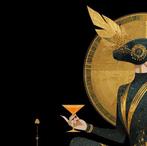 I_KONIQ - Historic spritz in Maya gold woman style