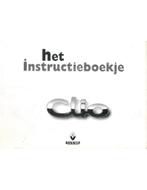 1998 RENAULT CLIO INSTRUCTIEBOEKJE NEDERLANDS, Autos : Divers, Modes d'emploi & Notices d'utilisation