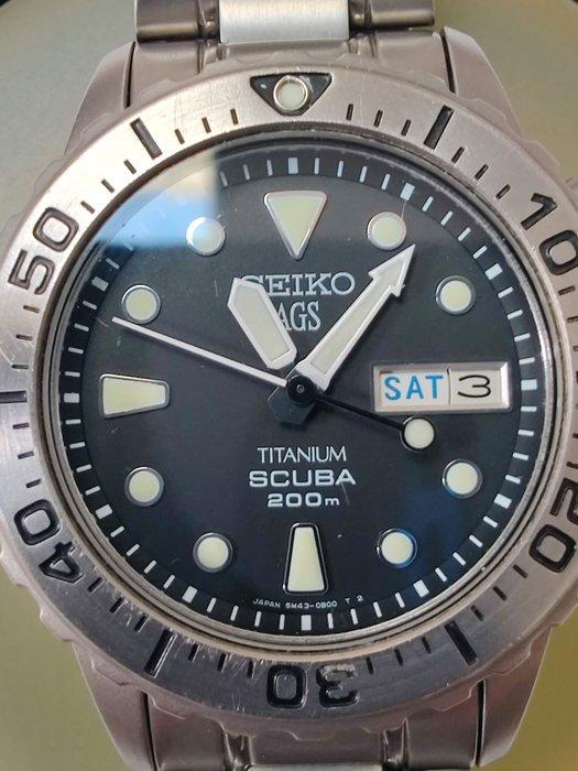 Seiko - AGS Titanium Scuba Diver Kinetic. - Zonder, Bijoux, Sacs & Beauté, Montres | Anciennes | Antiquités