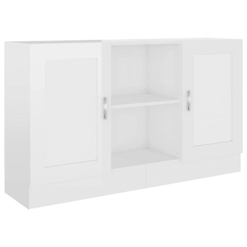 Hoogglans Wit Dressoir 120cm | Tweede Kansje | Kwaliteit, Huis en Inrichting, Kasten | Dressoirs, 100 tot 150 cm, 25 tot 50 cm