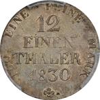Duitsland, Saksen 1/12 Thaler (taler) 1803 - PCGS MS63, Postzegels en Munten