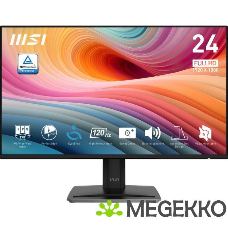MSI PRO MP242A E2 24  Full HD 120Hz IPS monitor, Computers en Software, Overige Computers en Software, Nieuw, Verzenden
