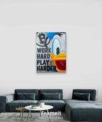 Xavier Van Walsem (1980) - Donald duck Work hard play harder, Antiquités & Art