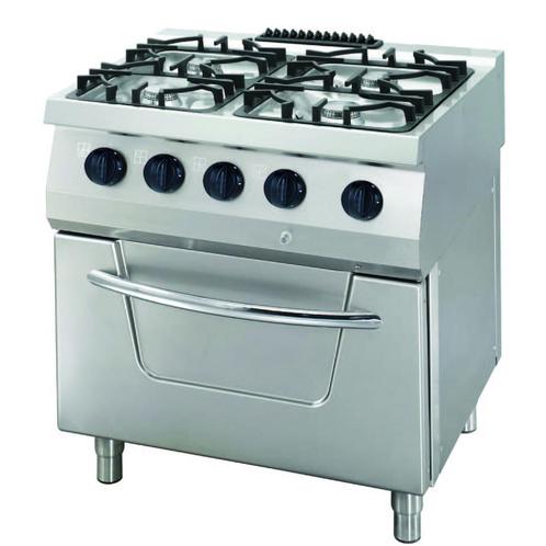 Heavy Duty cuisinière - 4 brûleurs - unité double -, Articles professionnels, Horeca | Équipement de cuisine, Autres types, Envoi