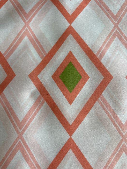 Bekledingstof en gordijnstof van katoen satijn met een, Antiquités & Art, Tapis & Textile