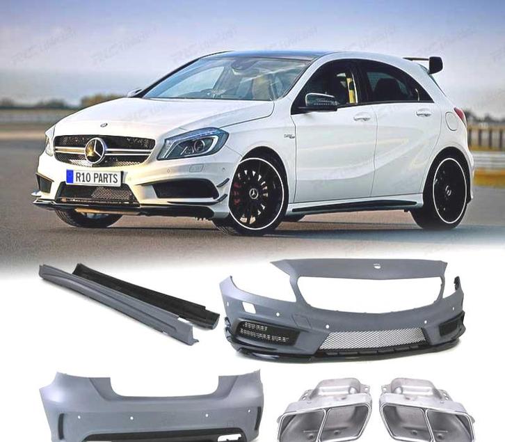 KIT CARROSSERIE MERCEDES CLASSE A W176 AMG A45 + LAVE PHARE, Autos : Pièces & Accessoires, Carrosserie & Tôlerie, Envoi