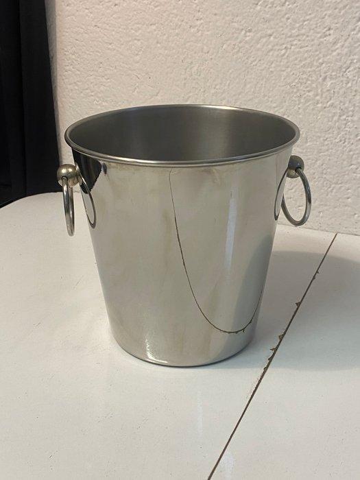 Wijnkoeler - Staal - ijsemmer, Antiek en Kunst, Curiosa en Brocante