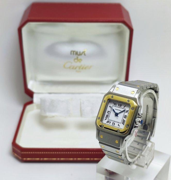 Cartier - Santos Galbée Gold/Steel - Ref. 0902 - Dames -, Handtassen en Accessoires, Horloges | Heren