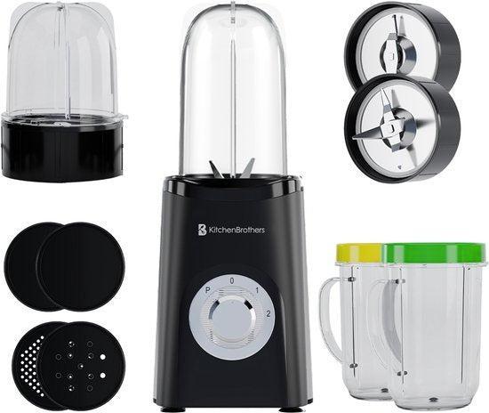 2dekans | KitchenBrothers Smoothie Blender - 2-in-1 -, Elektronische apparatuur, Vaatwasmachines, Ophalen of Verzenden
