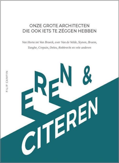 Eren en citeren 9789078699064 Filip Canfyn, Boeken, Filosofie, Gelezen, Verzenden