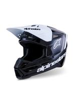 Alpinestars SM3 Radium Helmet – Black/White/Gray, Motoren, Verzenden, Nieuw
