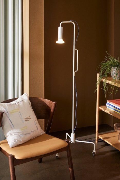 Hübsch - Lampadaire - lampe sur pied IDO - gris clair -, Antiek en Kunst, Kunst | Designobjecten