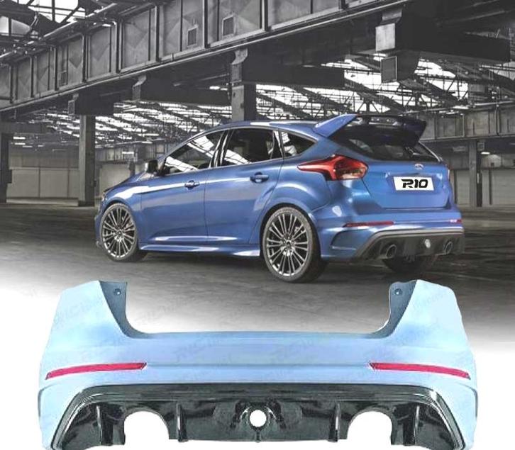 Pare Chocs Arrière Pour Ford Focus Mk3 Look Rs 14-17, Auto-onderdelen, Carrosserie, Verzenden