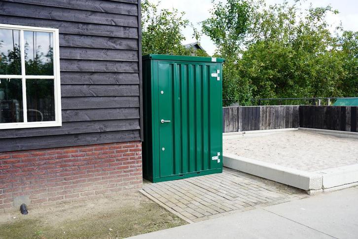 abri de jardin en acier galvanisé, Tuin en Terras, Tuinhuizen