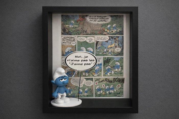 Studio Delu. (1976) - Œuvre n°2656 – Schtroumpf Grognon –, Antiquités & Art, Art | Objets design