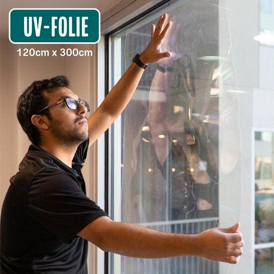 2dekans | Homewell Raamfolie HR++ 120x300cm - 99% UV, Huis en Inrichting, Woonaccessoires | Overige, Ophalen of Verzenden