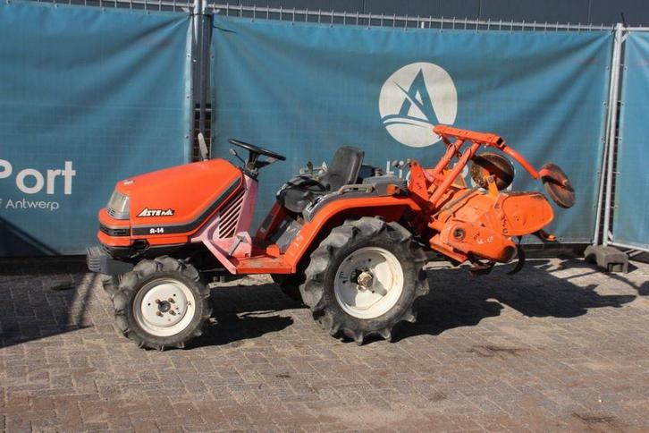 Veiling: Minitractor Kubota Aster A-14 Diesel 14pk met grond, Zakelijke goederen, Landbouw | Tractoren, Ophalen