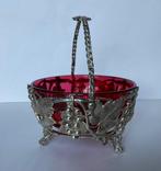 Mand - Metaal, Verzilverd, Kristal -