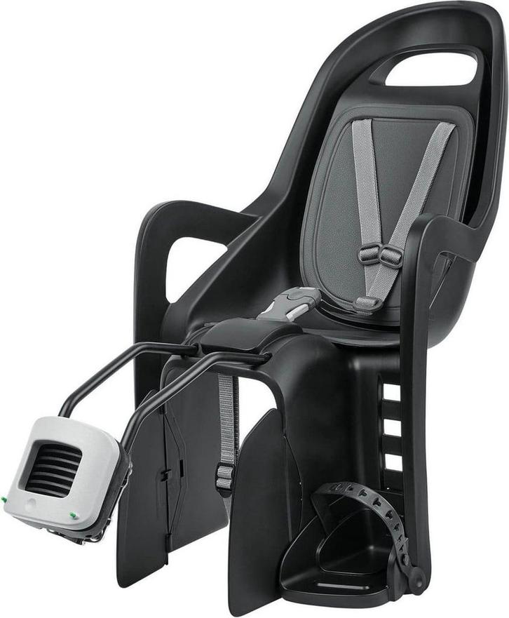 Polisport Groovy FF Fietsstoeltje Achter - Zwart/Grijs, Caravans en Kamperen, Kampeermeubelen, Zo goed als nieuw, Verzenden