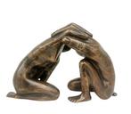 Beeldje - Praying hands - Brons, Antiek en Kunst