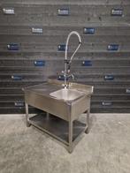 Wastafel | RVS | 120cm, Gebruikt
