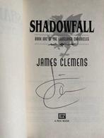 GESIGNEERD - James Clemens (James Rollins) - Shadowfall &