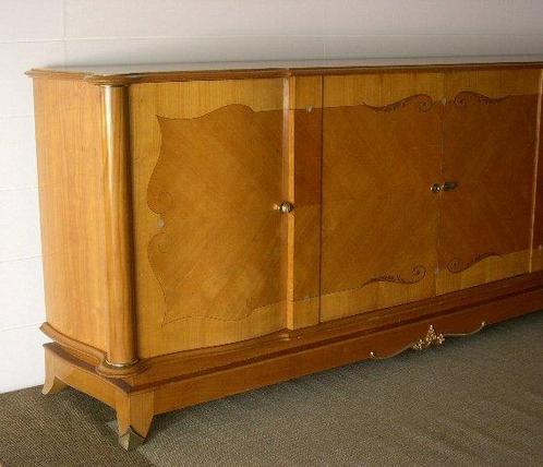 Jules Leleu - Dressoir - Sycamore, Antiek en Kunst, Antiek | Meubels | Stoelen en Sofa's