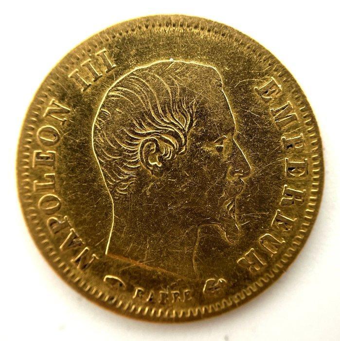 Frankrijk. Napoléon III. 5 Francs 1858-A, Paris (Zonder, Postzegels en Munten, Munten | Europa | Euromunten