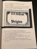 Belgique 1914/1918 - Littérature : La Surcharge 6F 25 Cent, Postzegels en Munten, Gestempeld