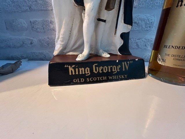 King George Scotch Whisky statue w/ bottle - Reclamebord -, Antiquités & Art, Antiquités | Assiettes décoratives & Carrelages