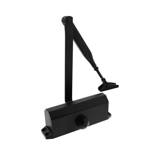 Deurdranger zwart met schaararm dr122, Doe-het-zelf en Bouw, Hang- en Sluitwerk, Overige typen, Nieuw, Ophalen of Verzenden