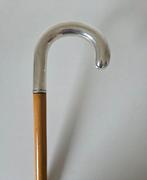 Antieke Wandelstok - Hout, Zilver, 800 - Meerdere, Antiek en Kunst