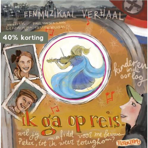 Ik ga op reis, Pieter - een muzikaal verhaal; een lees-,, Boeken, Kinderboeken | Jeugd | 13 jaar en ouder, Zo goed als nieuw, Verzenden