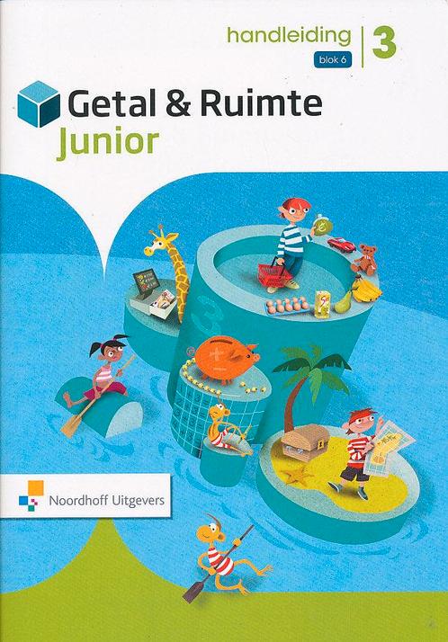 Getal en Ruimte Junior Handleiding blok 6 groep 3, Livres, Livres scolaires, Envoi
